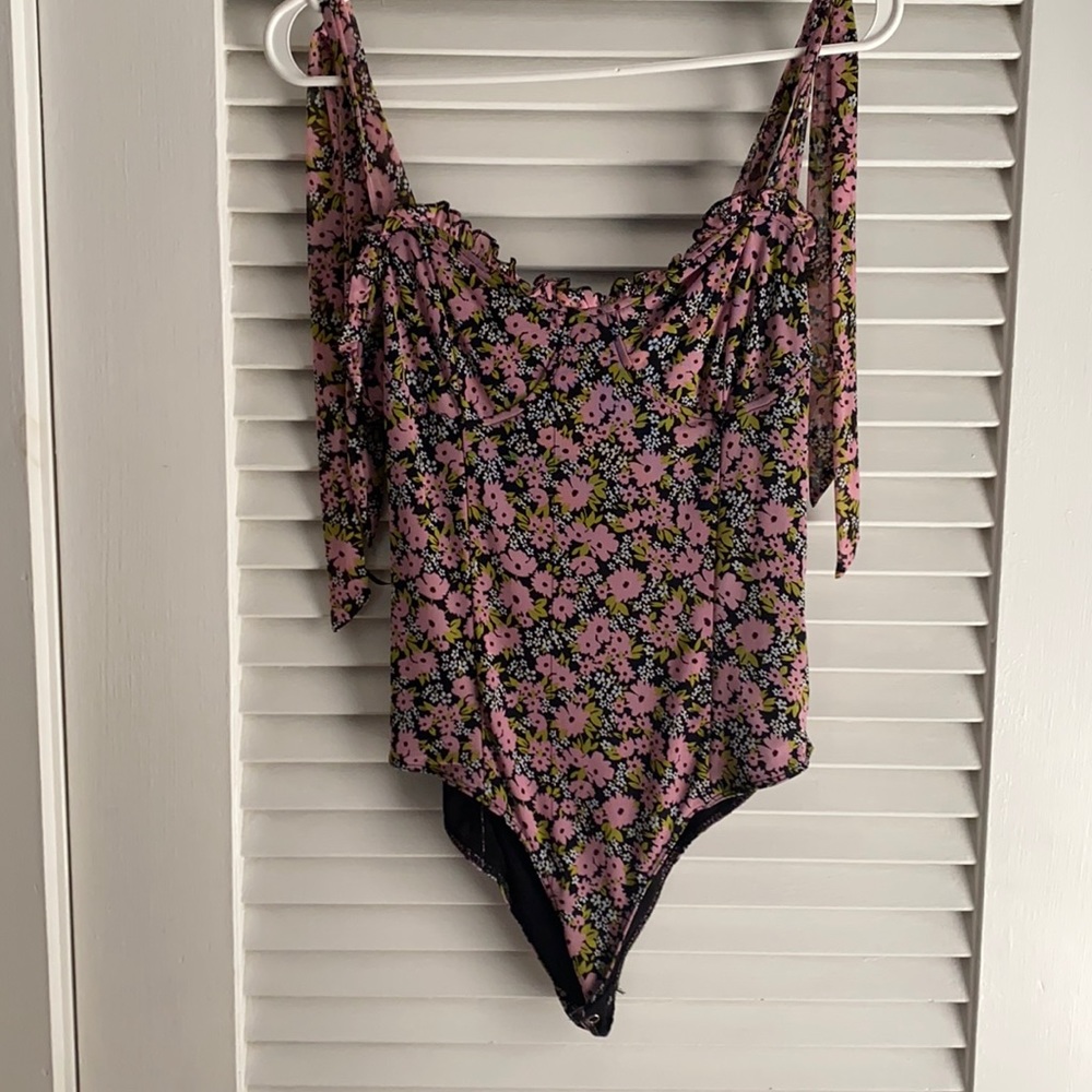 Floral onesie